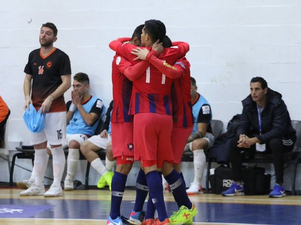 Goleada azulgrana en la segunda fecha de la Libertadores de futsal