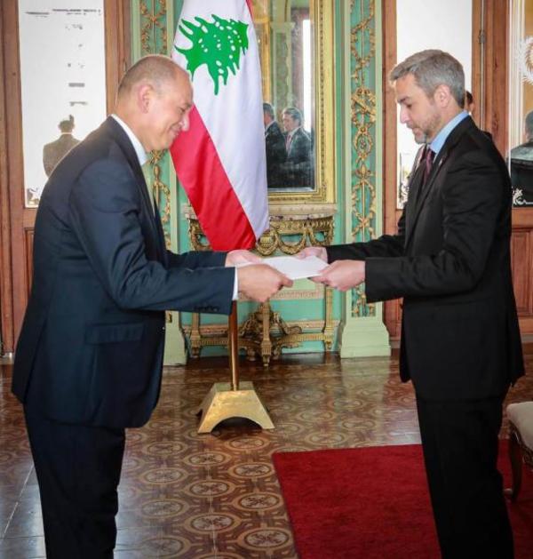 Gobierno recibió cartas credenciales del nuevo embajador del Líbano