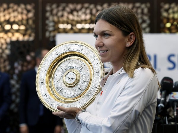 Halep entra en el top 4 tras su victoria en Wimbledon