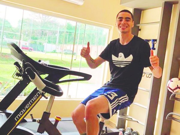 Miggi cambió las playas por duro entrenamiento