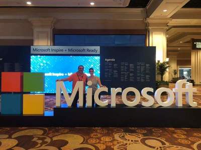 “Como campeones” reciben al Grupo OLAM en el mayor evento de Partners de Microsoft, en Las Vegas, EE.UU.