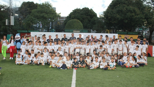 Gran cierre de la Clínica de Entrenamiento de Real Madrid en Paraguay