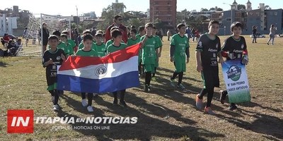 LANZAN III GOLES POR MI BARRIO “SÍ AL FÚTBOL NO A LAS DROGAS” ENCARNACIÓN