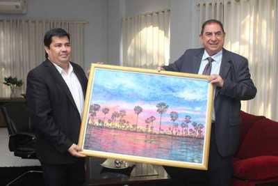 Autoridades proyectan rehabilitación del cruce fronterizo Pilar - Puerto Cano - .::RADIO NACIONAL::.