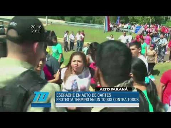 ARCHIVO| Horacio Cartes fue el Presidente más escrachado de la era democrática