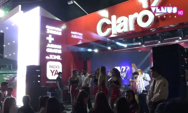 Claro presenta novedades en Expo de Mariano Roque Alonso