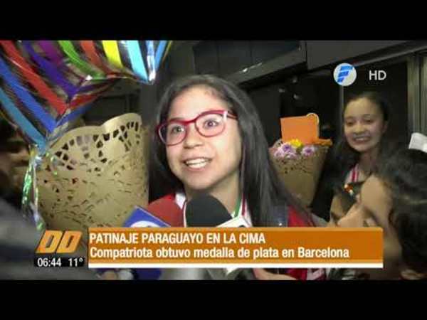 Patinaje paraguayo en la cima