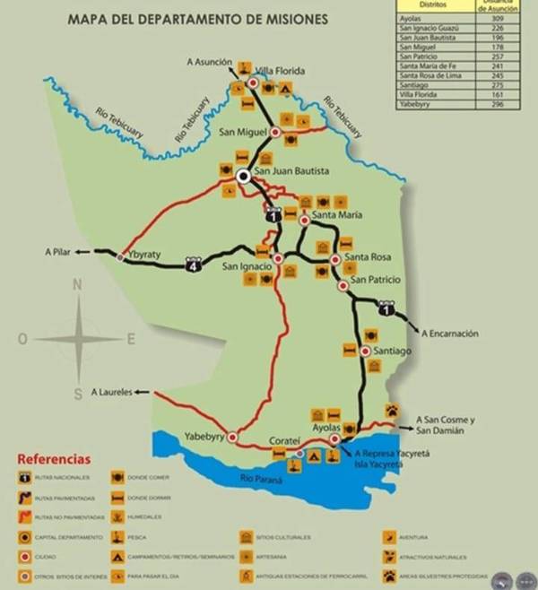 Misiones prepara un mapa turístico - Digital Misiones