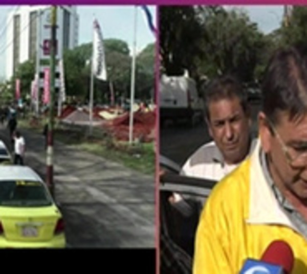 Taxistas levantan protesta, tras acuerdo con Municipalidad de Asunción - Paraguay.com