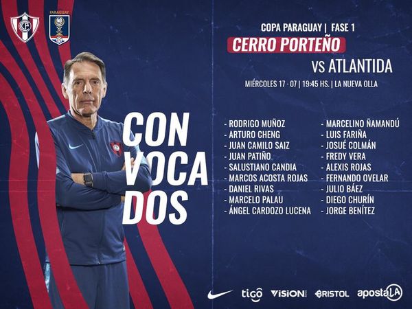 Los convocados para la Copa - Fútbol - ABC Color