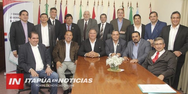 CONSEJO DE GOBERNADORES SESIONARÁ MAÑANA EN ENCARNACIÓN