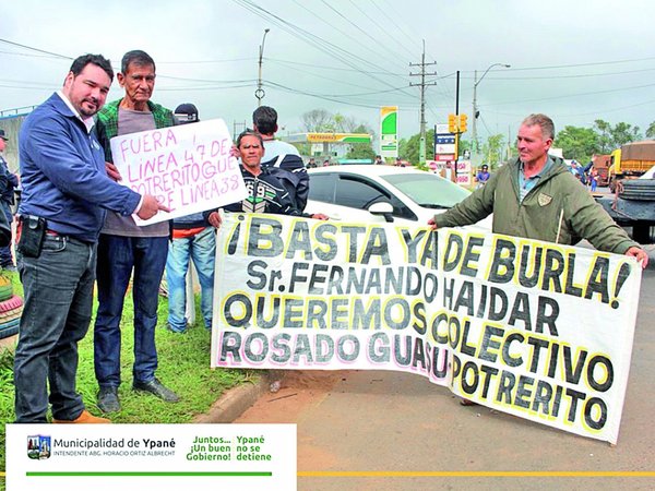 Varias ciudades de Central sufren por escasez de buses