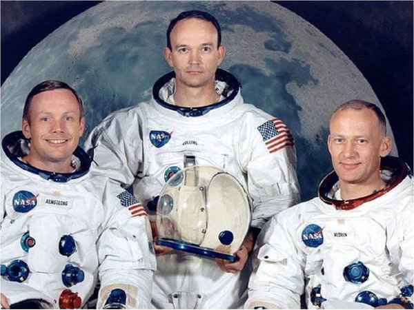 Collins valora liderazgo de Armstrong en viaje a la Luna