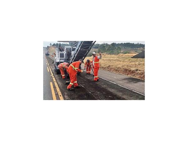 Contratistas avanzan con mejoras de ruta 6