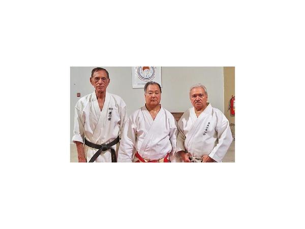 Shihan de karate, visita ilustre