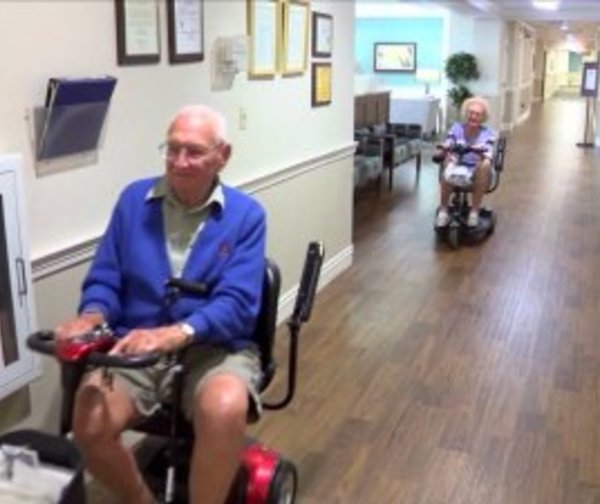 Para el amor nunca es tarde. Abuelitos de 100 años se casan