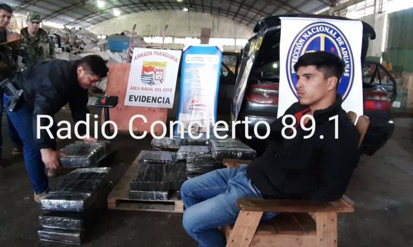 Cae hombre con más de 200 kilos de marihuana