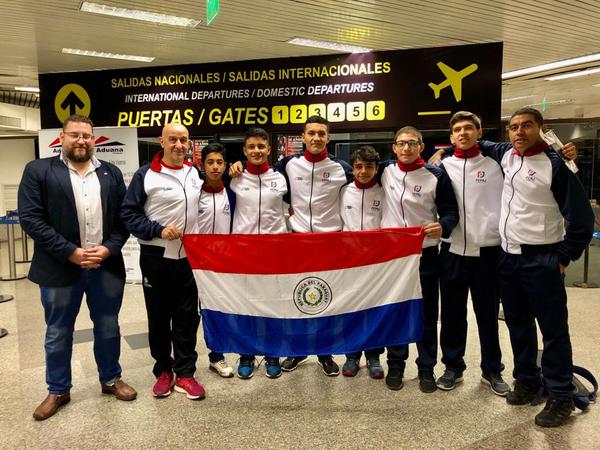Judokas paraguayos partieron a competencia en Colombia | .::Agencia IP::.