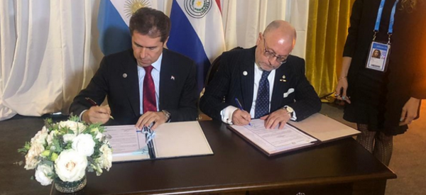 Paraguay y Argentina suscriben cooperación para Sistema Simore y comités de integración | .::Agencia IP::.