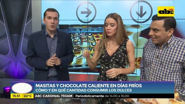 Masitas y chocolate caliente en invierno - Ensiestados - ABC Color