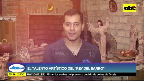 El talento del “Rey del barro”, reflejado en el arte - Ensiestados - ABC Color