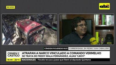 Atrapan a narco vinculado a Comando Vermelho - Crimen y castigo - ABC Color