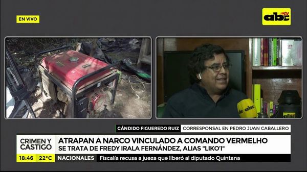 Atrapan a narco vinculado a Comando Vermelho - Crimen y castigo - ABC Color
