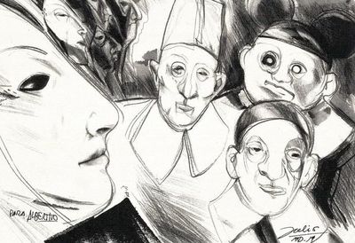 Dibujos de Julio González se exponen en homenaje a  Filártiga - Weekend - ABC Color