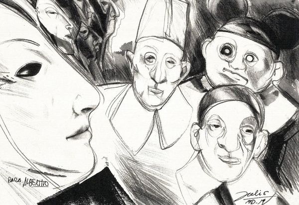 Dibujos de Julio González se exponen en homenaje a Filártiga - Weekend - ABC Color