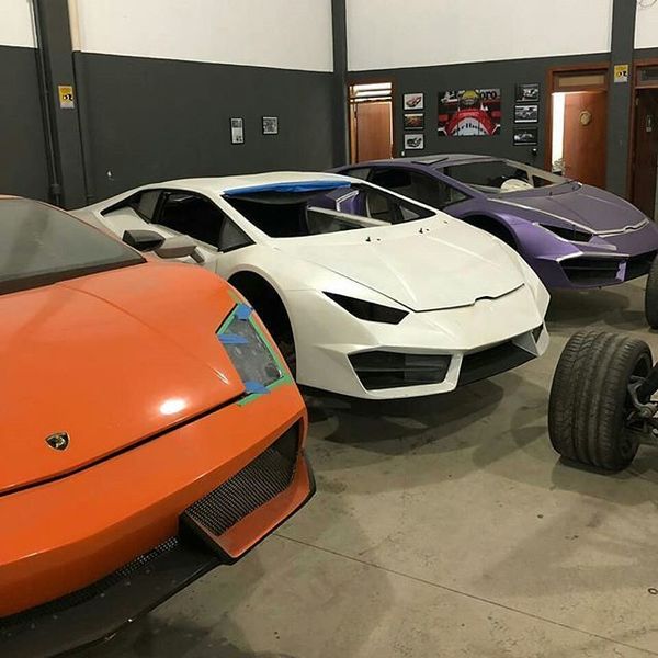 Descubren en Brasil una fábrica que falsificaba Ferraris y Lamborghinis