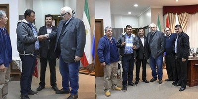 GOBERNACIÓN DE ITAPÚA ENTREGÓ APORTE A JUNTA DE SANEAMIENTO DEL DISTRITO TOMÁS R. PEREIRA