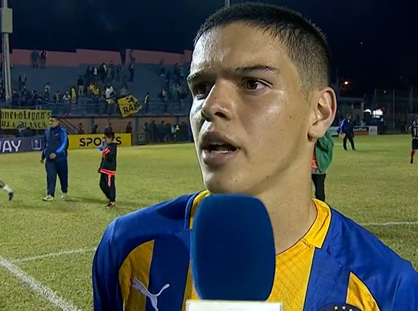 Diego Fernández, el destacado ante 1° de Marzo por la Copa Paraguay