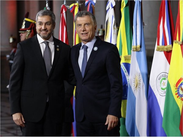 Mario Abdo resalta acuerdo UE-Mercosur e integración fronteriza del bloque