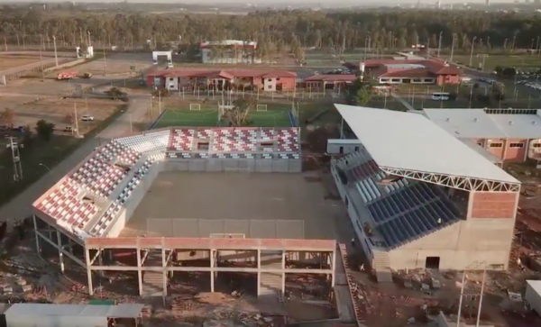 HOY / Quedan detalles para finalizar las obras del estadio mundialista