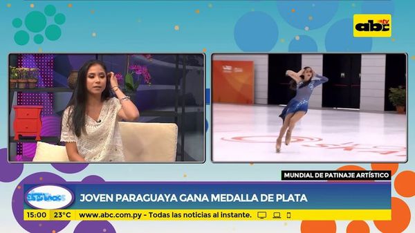 Joven paraguaya gana medalla de plata - Ensiestados - ABC Color