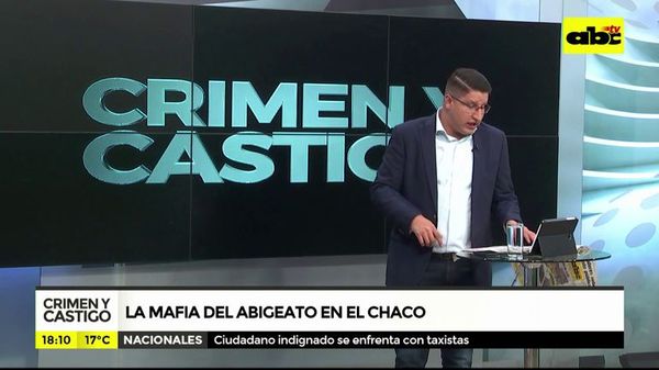 La mafia del abigeato en el chaco - Crimen y castigo - ABC Color