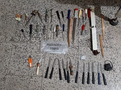 Requisa en penitenciaría de Concepción  - Nacionales - ABC Color