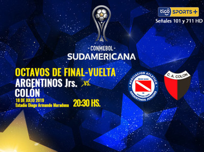 Argentinos Juniors tiene mínima ventaja sobre Colón