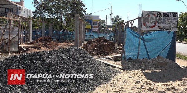 AVANZA CONSTRUCCIÓN DEL LOCAL PROPIO DE LA CÁMARA DE COMERCIO DE ENCARNACIÓN
