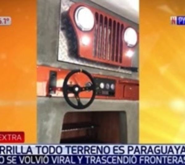 Genios construyeron una parrilla temática - Paraguay.com