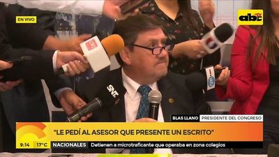 Llano apoya veto de Abdo a autoblindaje - ABC Noticias - ABC Color