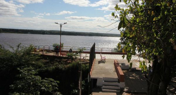 Mirador de Ita Pytã Punta en peligro de derrumbe