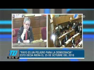 “Payo” intoxica a la democracia