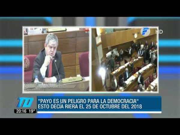 “Payo” intoxica a la democracia