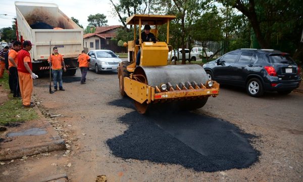 Municipalidad de CDE bacheará 17 calles