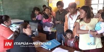 JORNADAS DE EXPEDICIÓN DE DOCUMENTOS A INDÍGENAS SIGUE CON ÉXITO EN ITAPÚA