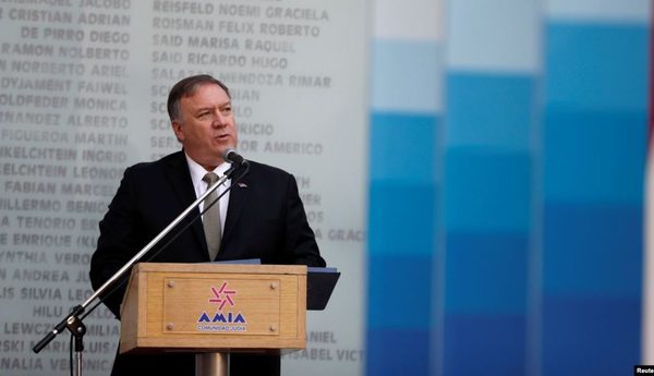 Pompeo en Argentina: «El riesgo del terrorismo es real para todos»