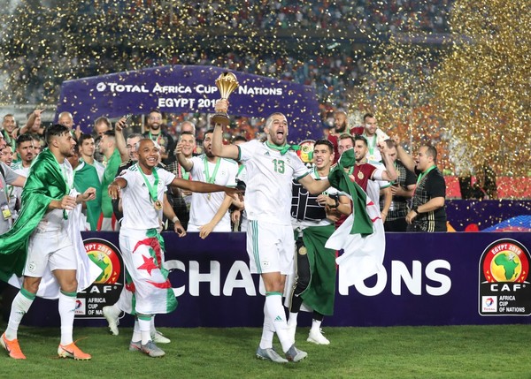 Argelia es campeón de la Copa África tras 29 años