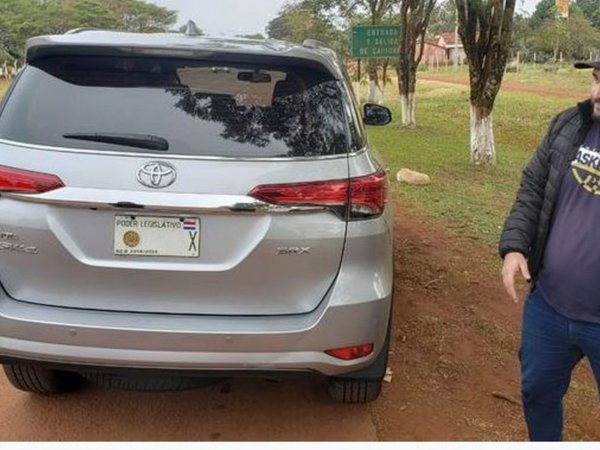 Camioneta robada en Brasil estaba a nombre de diputado paraguayo