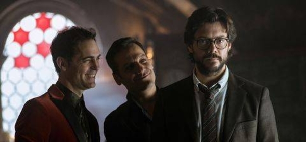 HOY / Nuevas estrategias de atracos   del profesor y su pandilla: "La  Casa de Papel", 3ª temporada